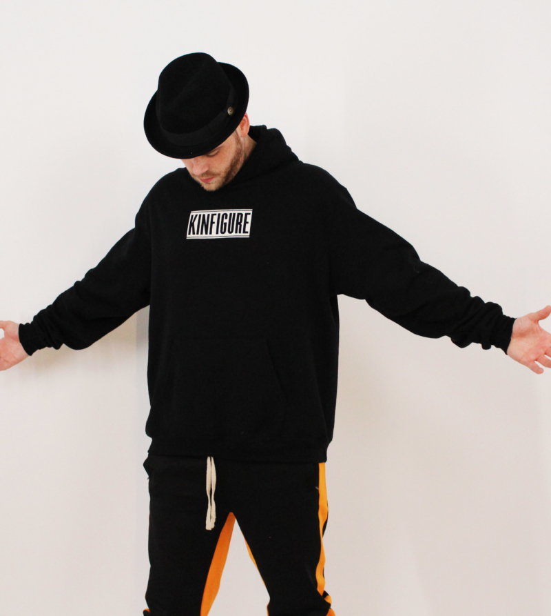 Kinfigure Black Hoodie - Image 2